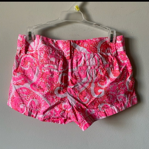 Lilly Pulitzer The Walsh Pink Shorts Size 00 - Picture 7 of 7